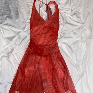 2000s hot pink dress